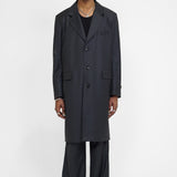 CLUB SEAT - WOOL OVERCOAT GREY