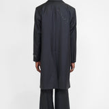 CLUB SEAT - WOOL OVERCOAT GREY