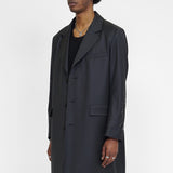 CLUB SEAT - WOOL OVERCOAT GREY