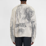 DRAWINGS - KNIT CARDIGAN IVORY