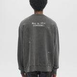 HEADACHE - SWEATSHIRT FADED BLACK