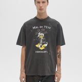 HEADACHE - T-SHIRT FADED BLACK