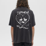 HEARTY - T-SHIRT BLACK 7C