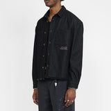 INDIE - DENIM OVERSHIRT BLACK