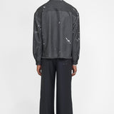 INDIE - OVERSHIRT PAINTED BLACK