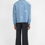 INDIE - OVERSHIRT PAINTED BLUE