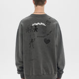 PLAY SKETCH - SWEATSHIRT FADED BLACK