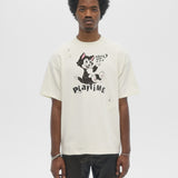 PLAYTIME - T-SHIRT OLD WHITE