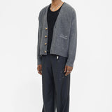 RENEGADE - KNIT CARDIGAN GREY