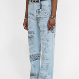 SKETCHY - BOOTCUT JEANS LIGHT BLUE