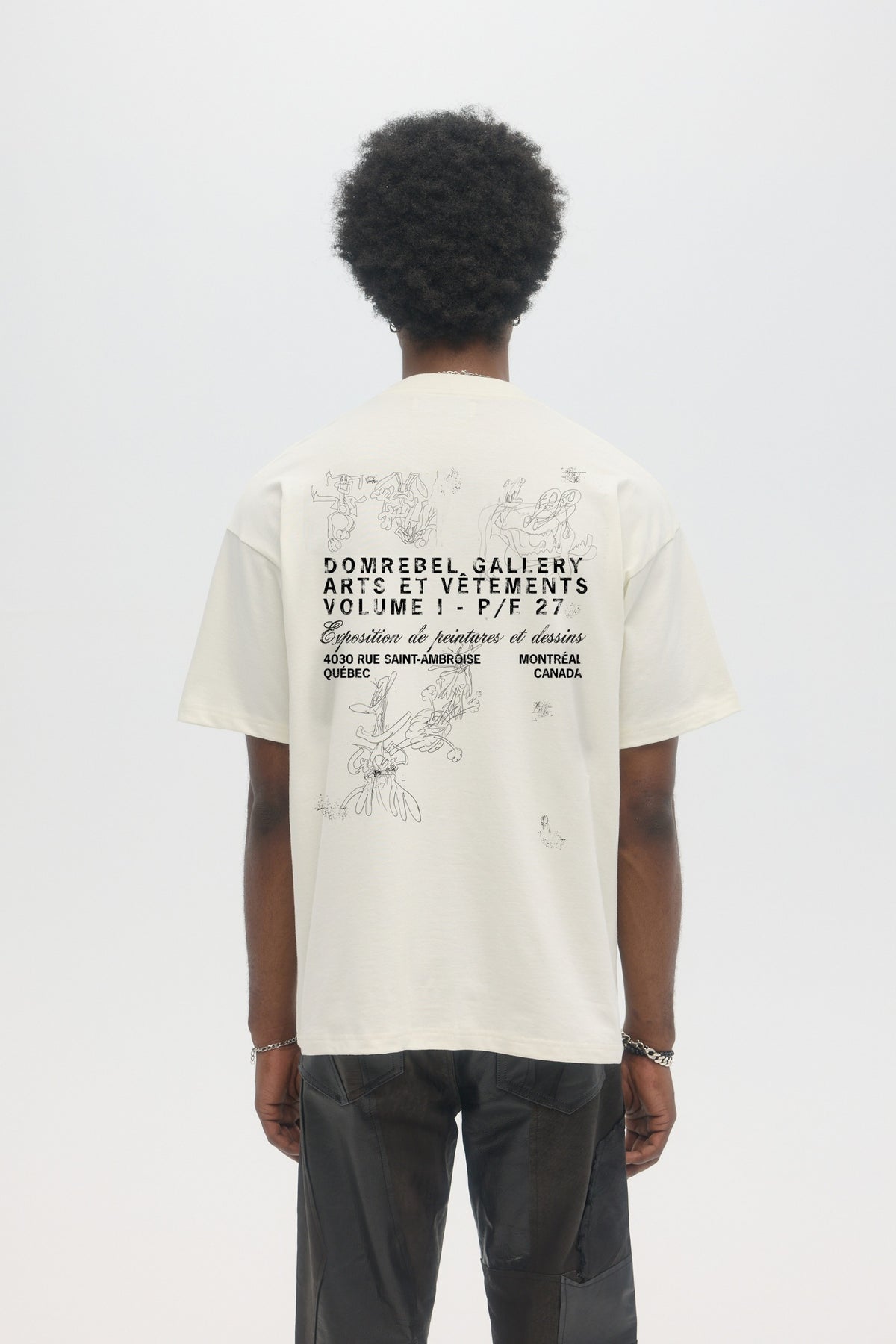 VOLUME 1 SKETCH - T-SHIRT OLD WHITE
