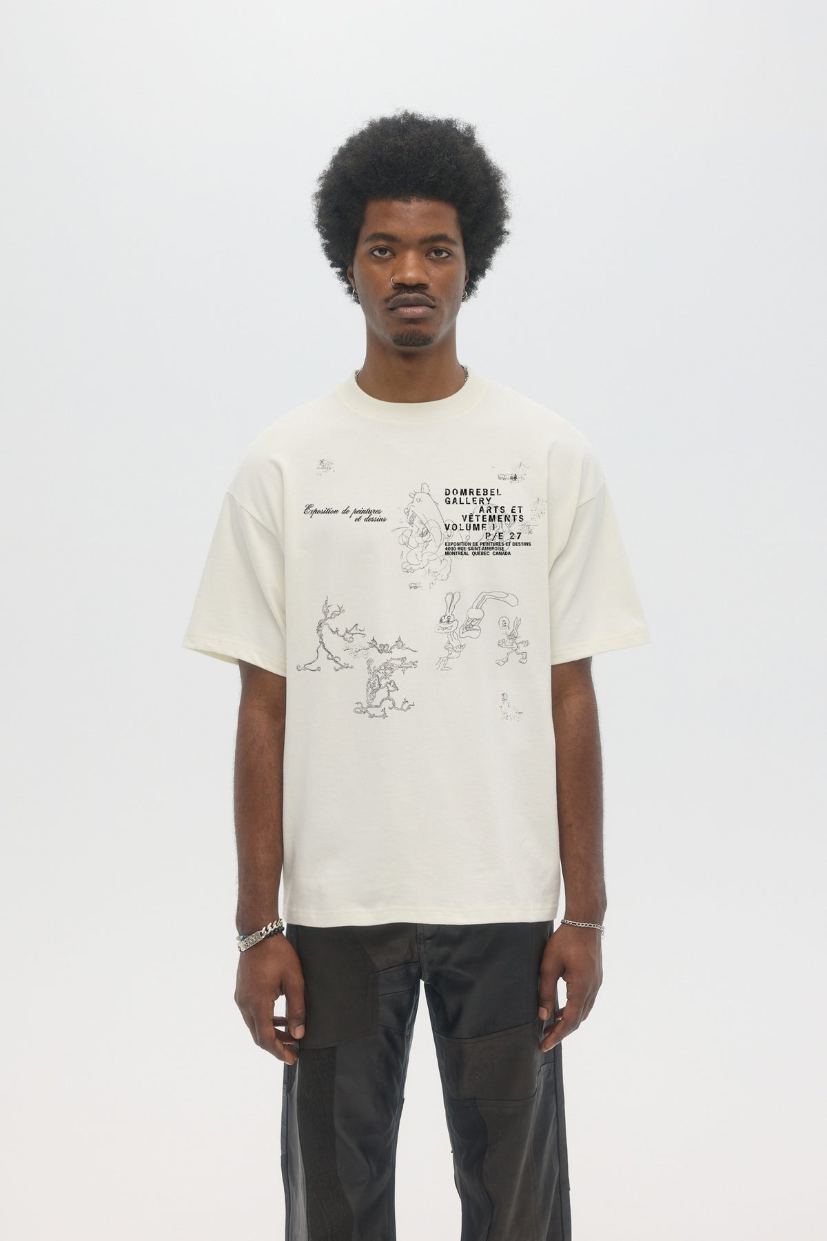 VOLUME 1 SKETCH - T-SHIRT OLD WHITE