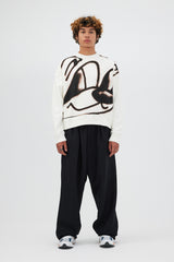 YUGE CROPPED SWEATSHIRT