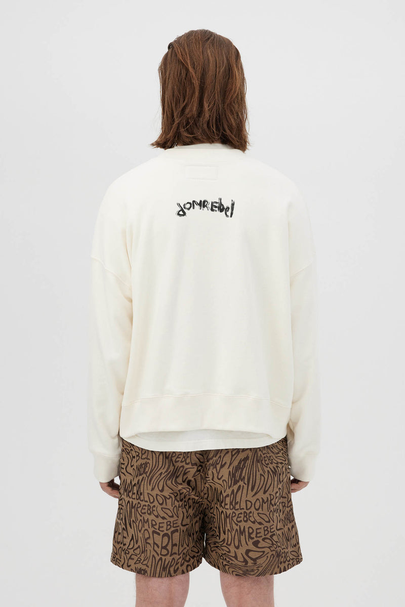 MOODY CROPPED SWEATSHIRT